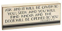 Scripture and Inspirational Signs