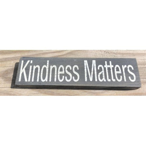 Wd2111KM - Kindness Matters wood block