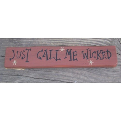 M9030JCMW-Just Call me Wicked wood block