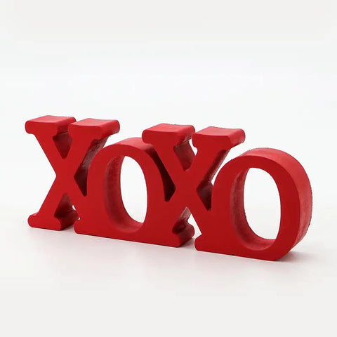 XOXO wood block