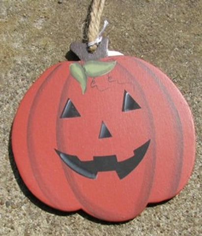 Primitive Fall Decor wd1137-Halloween Pumpkin