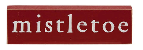 36335 Mistletoe thin mini block