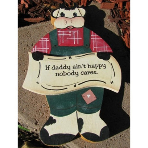 713C - cow-daddy ain't happy who cares
