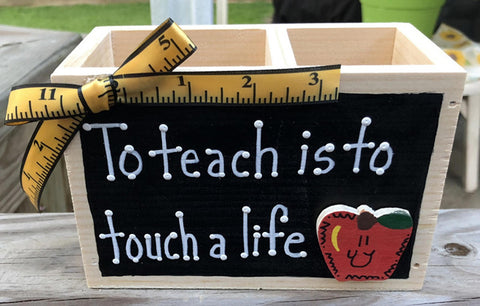 Teacher Gifts    2719DC- To Teach is To Touch a Life