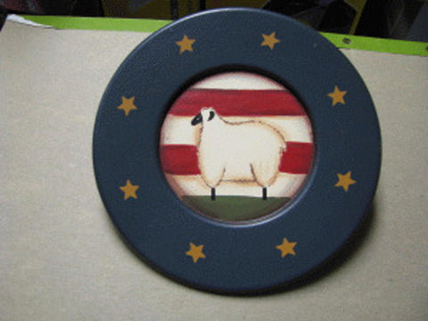 Wood Plate  RPM3 - Sheep Plate