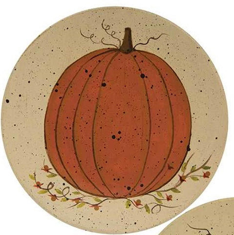 34508TPP - Tall Pumpkin Plate
