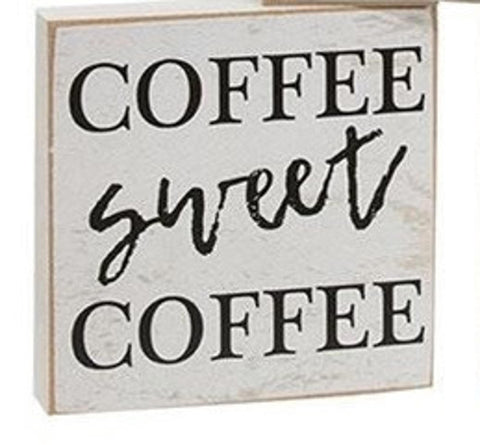 36912s Coffee Sweet Coffee wood block