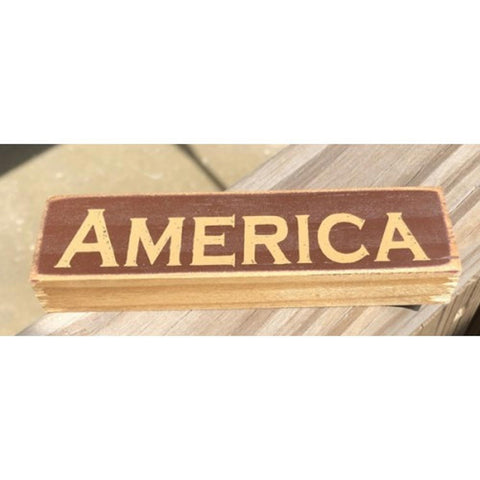 PBW901R - America Wood Block