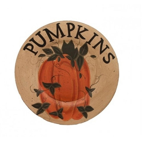 MWF9354 - Pumpkin Wood Plate MWF9354 - Pumpkin Wood Plate