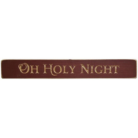 G1231 Oh Holy night engraved wood block