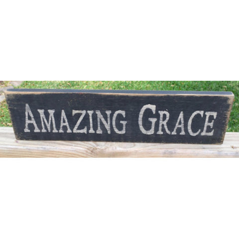 Primitive Vintage Look 12642B Amazing Grace