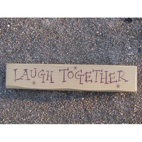 9008LT- Laugh Together wood Block