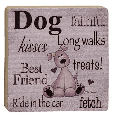 G33805 Faithful Dog Block