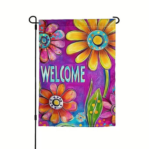 CG3783514 Spring/Summer Welcome Garden Flag - Double-Sided