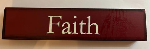 MB-4 Faith wood block