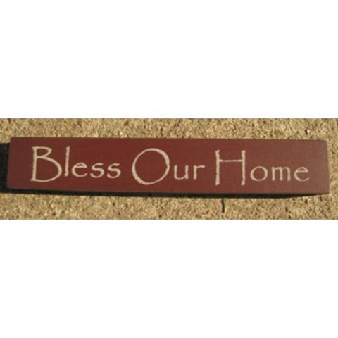 32320BM-Bless Our Home MINI wood block