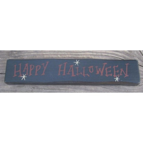 M9030HH- Happy Halloween wood Block