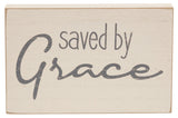 37022 Saved by Grace wood block