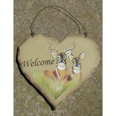 HP9 - Welcome Deer Wood Heart
