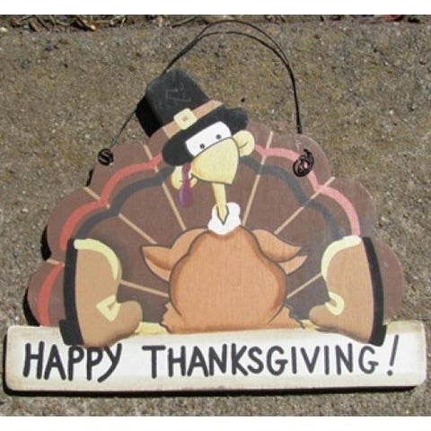 Happy Thanksgiving 1370 Wood Sign