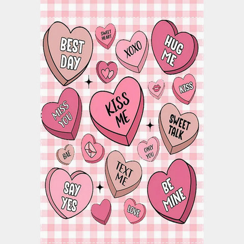 TP739640  Happy Valentine's Day Garden Flag - Durable Waterproof Polyester