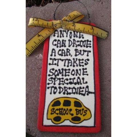 217B Anyone can drive a car but it takes someone special to drive a bus