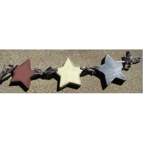 Patriotic Decor Star 471 Stringer Wood