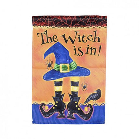 The Witch is In Garden Flag
