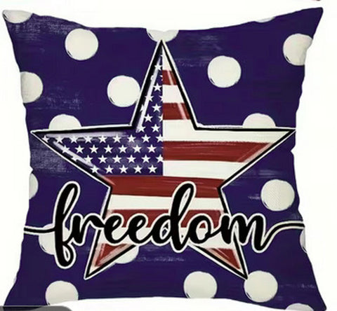 DW4071199 Freedom Throw Pillow Cover (NO INSERT)