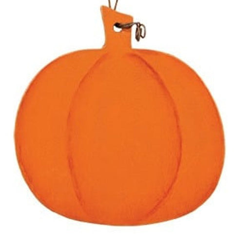 35708OP mini wood pumpkin ornament