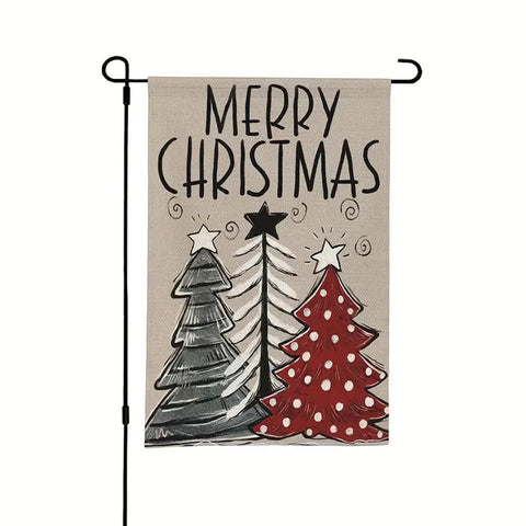 GV4637743 Merry Christmas Garden Flag - Dual-Sided with Merry Christmas