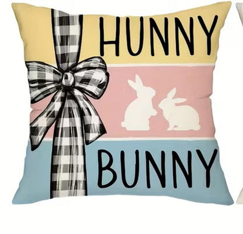 RA905849 Hunny Bunny  Spring Pillow Cover Only