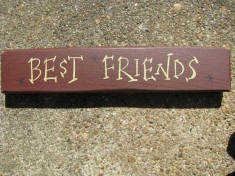 M9002BF - Best Friends Wood block