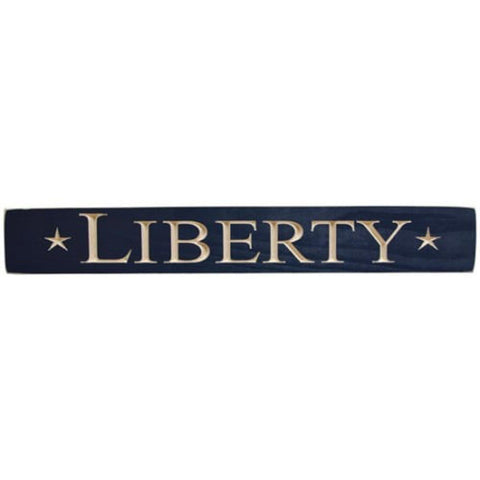 G9061- Liberty Engraved Wood Sign