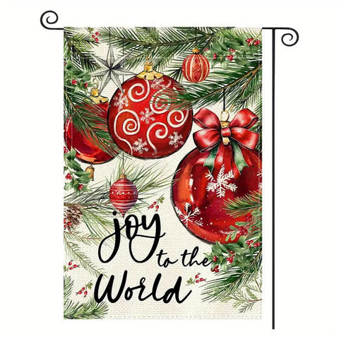 JM220580 Joy to the World - Linen Material - double sided