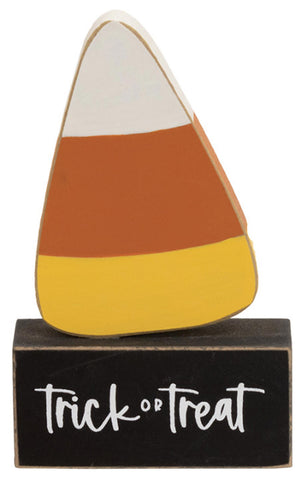 Candy Corn wood on Trick or Treat Base