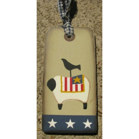1459 - Sheep Crow Wood Tag