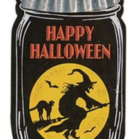 G33759HH Happy Halloween mason jar