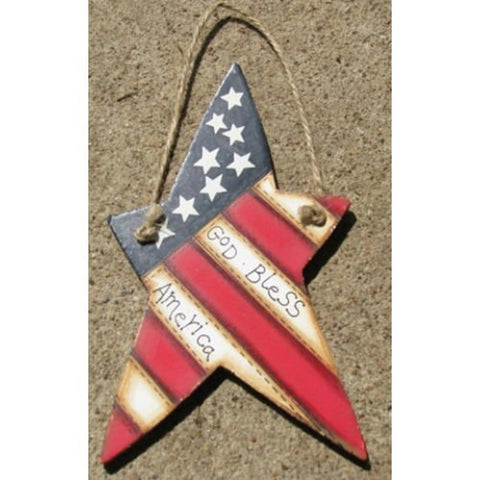 Patriotic Star 1122 - God Bless America