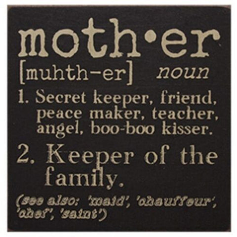 Primitive Mother Word Definition Sign
