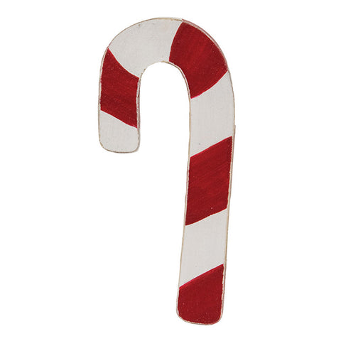 38087 wood candy cane hanger Christmas tree ornament