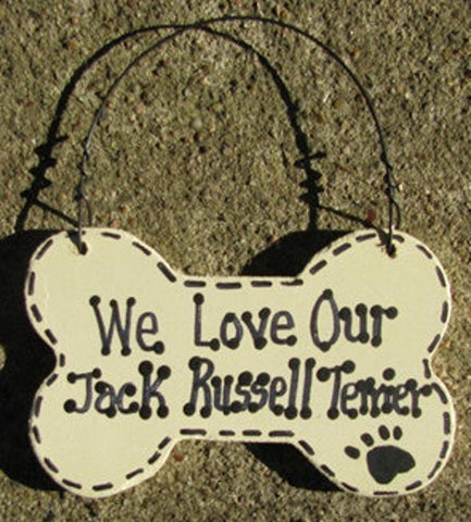 29-2083 I Love My Jack Russell or We Love Our Jack Russell