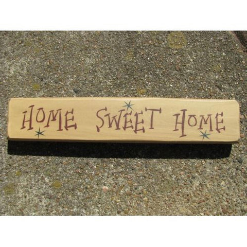 M9002HSH - Home Sweet Home wood block