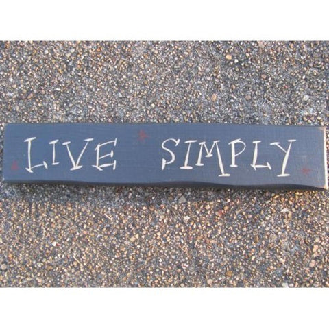 9008LS Live Simply wood block