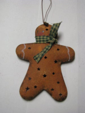 OR302 tin Puched grngerbread man