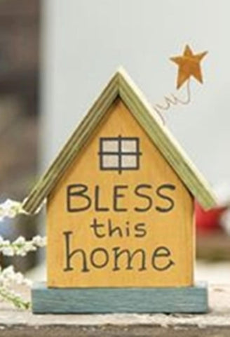 G34261 Bless this Home wood house