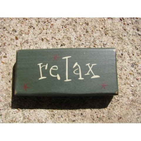 4008R - Relax Mini wood block Green
