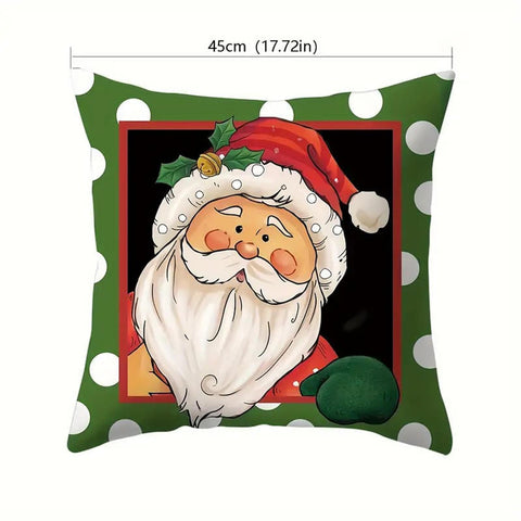 NM31342  Santa Claus pillow cover (pillow insert NOT included)