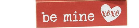 35938 Be Mine MINI wood block