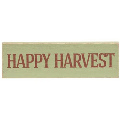 35542 Happy Harvest MINI wood block